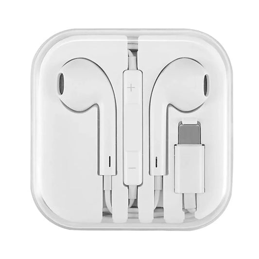 Lightning Earbuds Headphones,Built-In Microphone & Volume Control,Noise Isolating,Mfi Certified,Wired In-Ear Earphones for All Ios